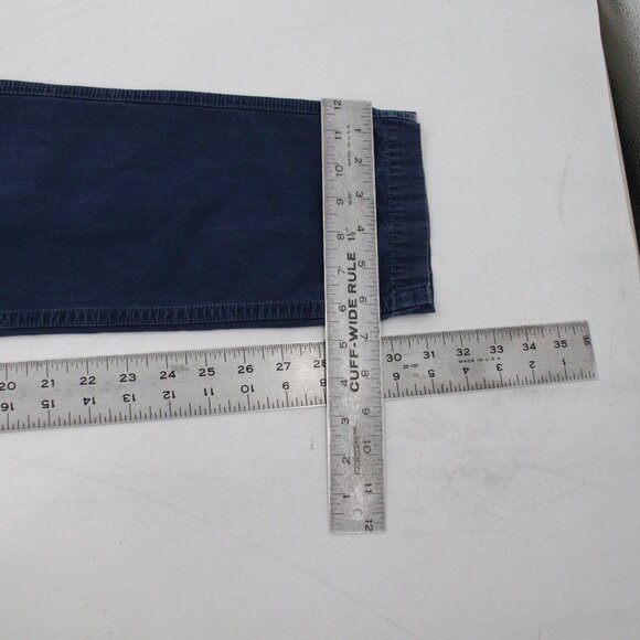 Stone Island Cargo Pants Men 30 Type SL Blue garment dyed trouser Cotton Pockets - Picture 8 of 15